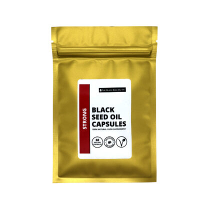 STRONG BLACK SEED OIL CAPSULES - VEGAN - VEGETARIAN - REFILL PACK - 60 CAPSULES