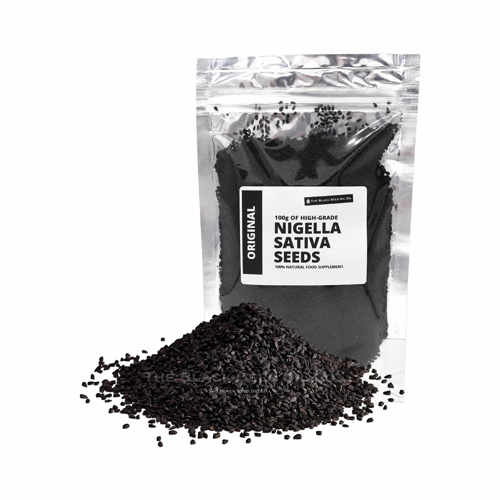 Original Ground Nigella Sativa Seeds (Powder) 100g The Black Seed