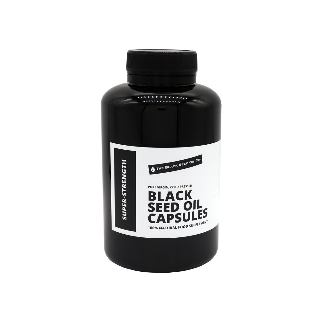 Super Strength Black Seed Oil Capsules (Vegan) Max Pack The Black